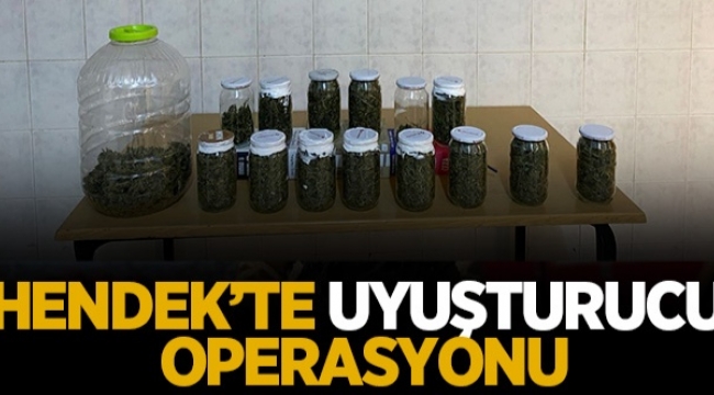 Hendek’te Uyuşturucu Operasyonu 4 kilo 200 gram esrarla yakalandı