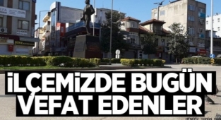 İlçemiz Hendek'te Bugün Vefat Edenler 22.01. 2022