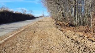 KOCATÖNGEL YOLU SÜRÜCÜLER İÇİN ARTIK DAHA GÜVENLİ HALE KAVUŞTU 
