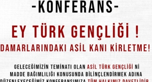 Madde Bağımlılığı Konulu Konferansa  Kar Engeli 