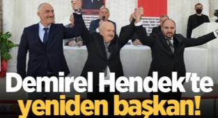 Mehmet Demirel Hendek'te Yeniden Başkan!