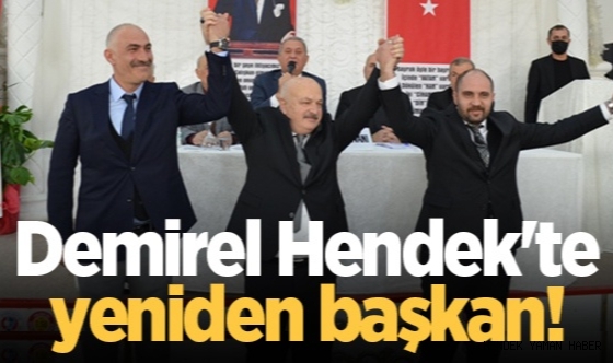 Mehmet Demirel Hendek'te Yeniden Başkan!