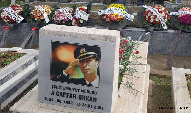 ŞEHİT A.GAFFAR OKKAN MEZARI BAŞINDA ANILACAK 