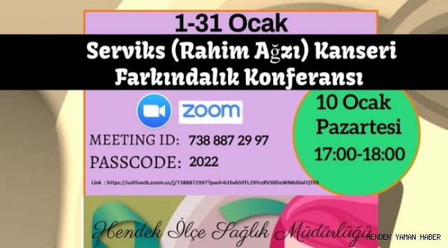 Serviks (Rahim Ağzı) farkındalık konferansı