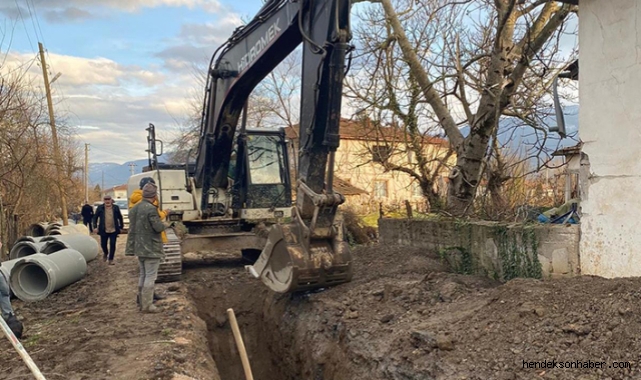 Hendek Puna Ortaköy mahallesinde de çalışmalar tamamlandı