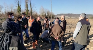 Hendek'te Endüstriyel Ağaçlandırma Sahalarında İşbaşı Eğitimi Yapıldı