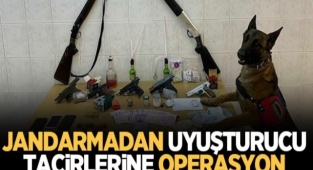 Hendek'te Jandarmdan Uyuşturucu Tacirlerine Operasyon 
