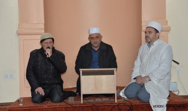 HENDEK'TE REGAİB KANDİLİ COŞKUSU