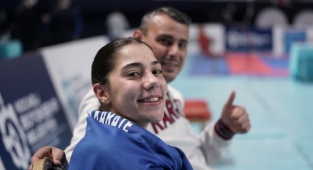 HENDEKLİ KARATECİ İREM DURMAZ MİLLİ TAKIMDA