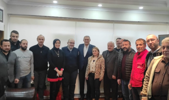 SESOB Başkanı Alişan'dan Demirel'e  Hayırlı Olsun Ziyareti