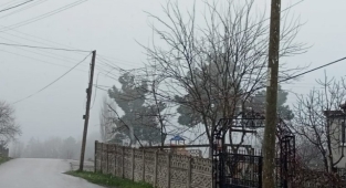 Hendek de Baharı beklerken kar geldi! 