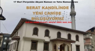 Hendek Ramazan Ayının Habercisi Berat Kandilini idrak etmeye hazırlanıyor 