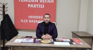 Hendek Yeniden Refah Partisi İlçe Başkanı Faruk Özgür Berat Kandilimiz Mübarek Olsun