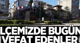 İlçemiz Hendek'te Bugün Vefat Edenler 10.03. 2022