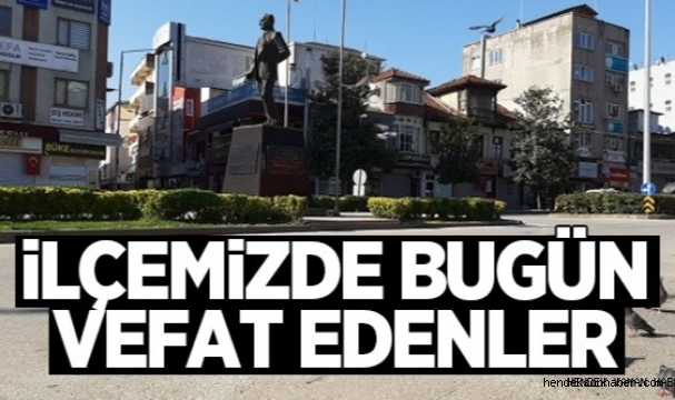 İlçemiz Hendek'te Bugün Vefat Edenler 12.03. 2022