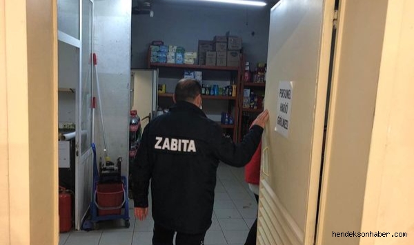 marketlerin yağ reyonları, gıda satış yerleri ve depolarını tek tek inceledi.