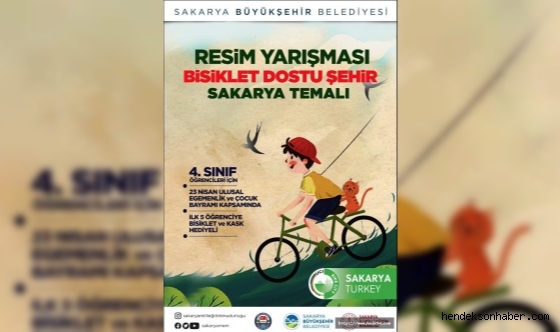 Sakarya Büyükşehir'den ödüllü resim yarışması