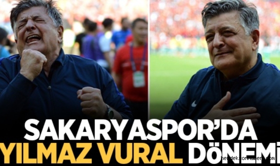 Sakaryaspor'da yeni teknik patron Yılmaz Vural 