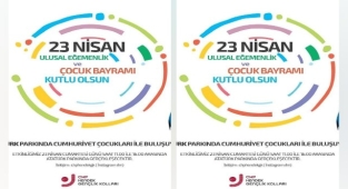 23 Nisanda Haydi Çocuklar Atatürk Parkına 