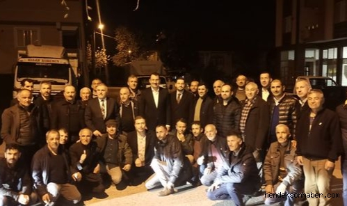 Ak Parti Genel Başkan Yardımcısı Ali İhsan Yavuz'dan Hendek Çıkarması 