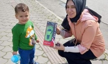 Başkan Seher Namlı Dündar 23 Nisan Çocuk Bayramında Minik Yürekleri sevindirdi 