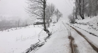 Burası Hendek Dikmen Kar Kalınlığı 20 Santim 