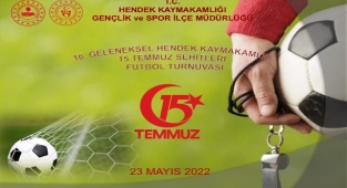 Hendek Kaymakamlık Futbol Turnuvası Başlıyor