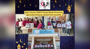 HENDEK ŞEHİT AHMET ÖZSOY İHO İHTİYAÇ SAHİPLERİNİN YANINDA