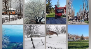 Hendek Üç Mevsimi Bir Arada Yaşıyor