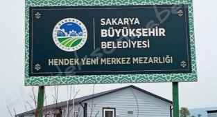 Hendek Yeni Merkez Mezarlığı Ve Gasilhane Açılışı Öncesi Hummalı Çalışma 