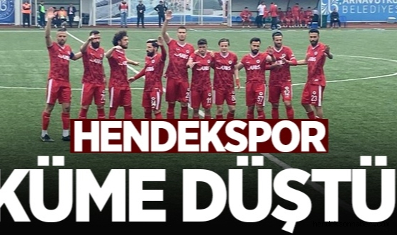 Bayramı Zehir Ettiniz Yazıklar Olsun Hendekspor Küme Düştü