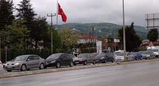 Hendek D 100’de Bayram Sonu Dönüş Yolculuğu Başladı 