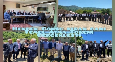 Hendek Göksu Kıran Cami Temel Atma Töreni Gerçekleşti 