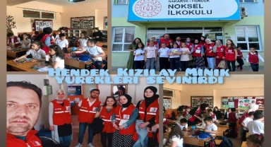 Hendek Kızılay Minik Yürekleri Sevindirdi 