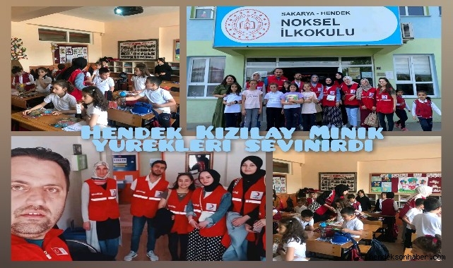 Hendek Kızılay Minik Yürekleri Sevindirdi 