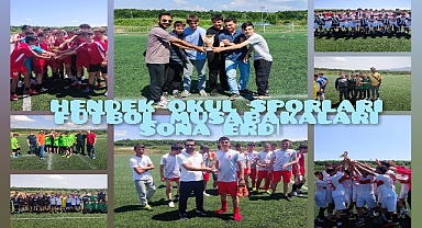 Okul Sporları Futbol Müsabakaları sona erdi. 
