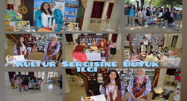 Şehit Mahmutbey Ortaokulu Türkiye Kültür Sergisi Büyük ilgi gördü