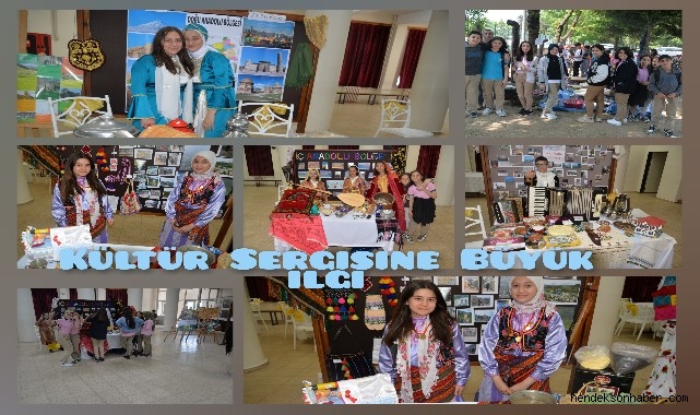 Şehit Mahmutbey Ortaokulu Türkiye Kültür Sergisi Büyük ilgi gördü