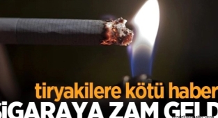 Sigaraya bir zam daha işte yeni fiyatlar