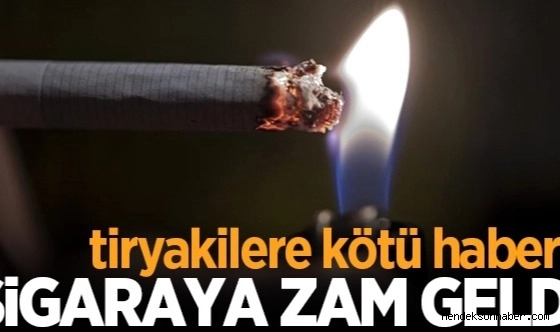 Sigaraya bir zam daha işte yeni fiyatlar