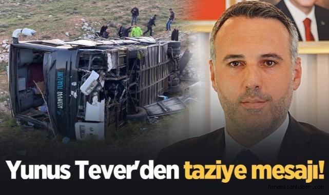 Tever’den Taziye Mesajı