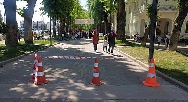 Yaya Yolunu Kullanan Motosiklet Sürücülerine Tepki