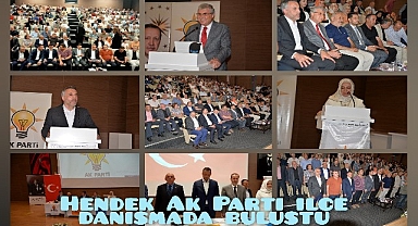 Hendek Ak Parti İlçe Danışmada  Buluştu 