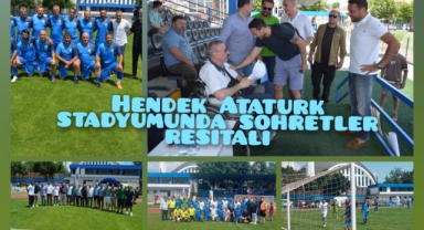 Hendek Atatürk Stadyumunda Şöhretler Resitali 