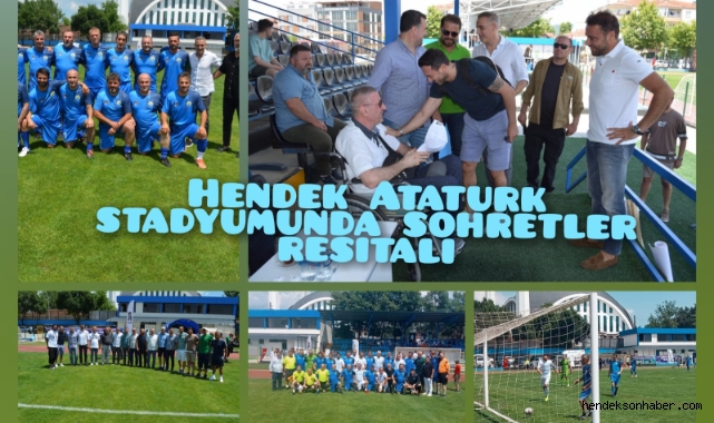 Hendek Atatürk Stadyumunda Şöhretler Resitali 