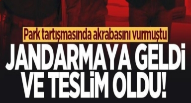 Hendek'te Akrabasını Vurmuştu! Jandarmaya Teslim oldu