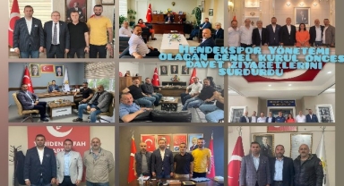 Hendekspor Başkanı Murat Kaya ve Yönetimi Genel Kurul Davet Ziyaretlerini sürdürdü
