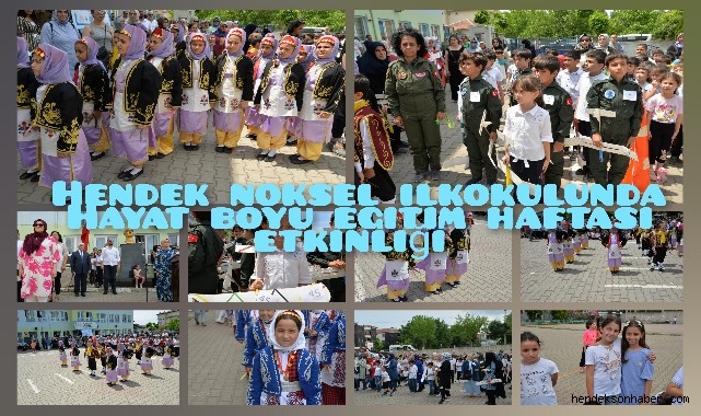 Noksel İlkokulunda Hayat Boyu Eğitim Haftası Etkinliği