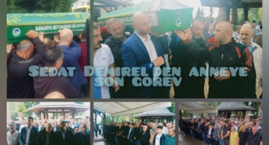 SEDAT DEMİREL'DEN ANNEYE SON VEDA
