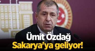 Zafer Partisi Genel Başkanı Ümit Özdağ Sakarya’ya Geliyor 